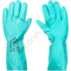 Перчатки для защиты от воздействия химикатов Delta Plus (VE801VE09) нитриловое покрытие влагонепроницаемые 9 (L) зеленые - фото 21
