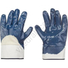 Перчатки защитные трикотажные с нитриловым покрытием Hesler 10 (L ) бело-синий - фото 39