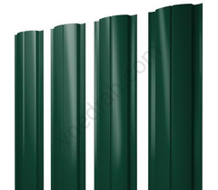 Picket fence Semicircular Slim 0.45 PE-Double RAL 6005 moss green - image 11 | Product