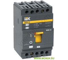 VA88-32 3P 125A 25kA (SVA10-3-0125): Automatic power switch - image 11 | Product