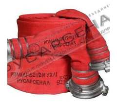 Fire pressure hose for fire fighting equipment RPM(D)-100-1,2-I-UHL1 "Latexed" assembled with GR-100 - image 11 | Product