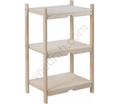 Wooden rack, 50×35×80cm, 3 tiers, “Dobroparov” - image 21 | Product