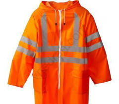 BISON size 56-58, with zipper, nylon, signal color, raincoat, Professional (11617-56) - image 26 | Product