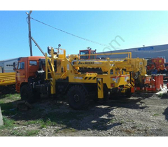 KAMAZ-43502-3036-46 vehicle with Soosan SCA5000 crane and drilling machine + 450mm drill. (top control) - image 16 | EURODOZER