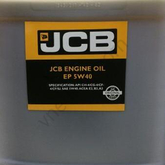 Масло моторное синтетическое JCB 5W40 оригинал 20L/40012745E 20л - фото 11