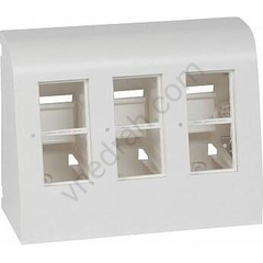 Floor tower 3x4 modules, equipped with Mosaic wiring accessories | code. 031749 | Legrand - image 11 | Product