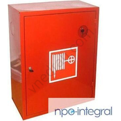 Навесной закрытый пожарный шкаф ШПК-310 НЗК красный - фото 11