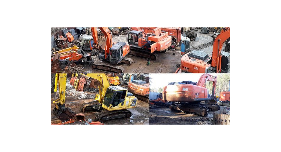 Handle used Hitachi excavator Hitachi Jcb disassembly - image 74 | Product