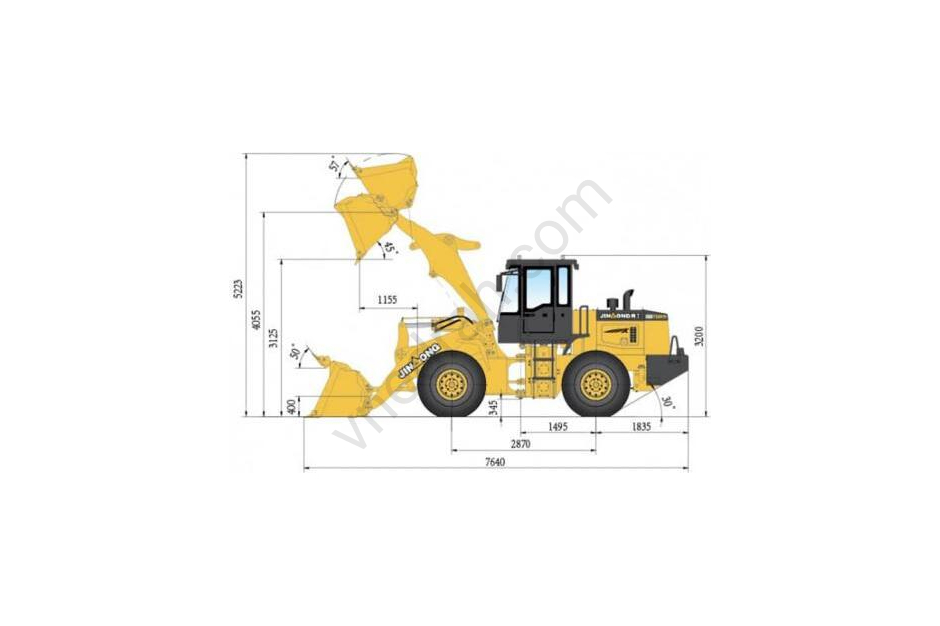 JINGONG JGM738K front loader with the ability to work with AMKODOR attachments - image 47 | Equipment