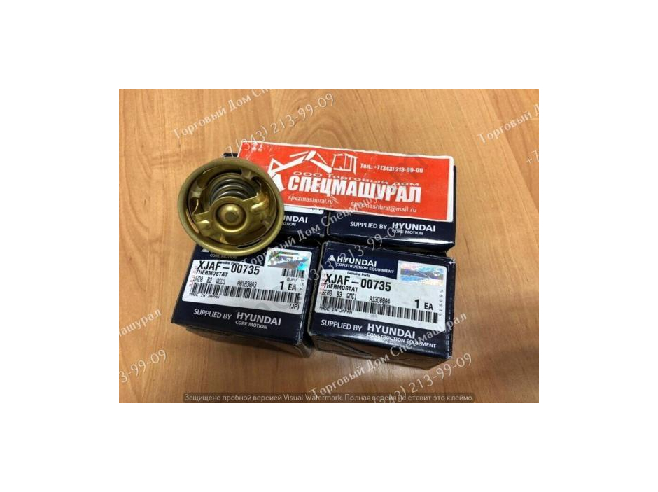 Thermostat XJAF-00735 for Hyundai R160LC excavators - image 16 | Product