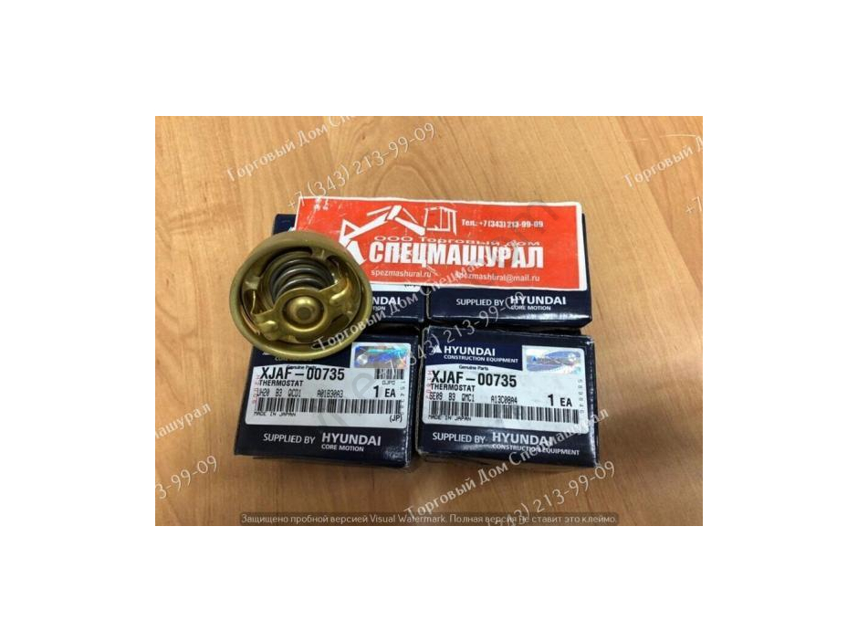 Thermostat XJAF-00735 for Hyundai R160LC excavators - image 17 | Product