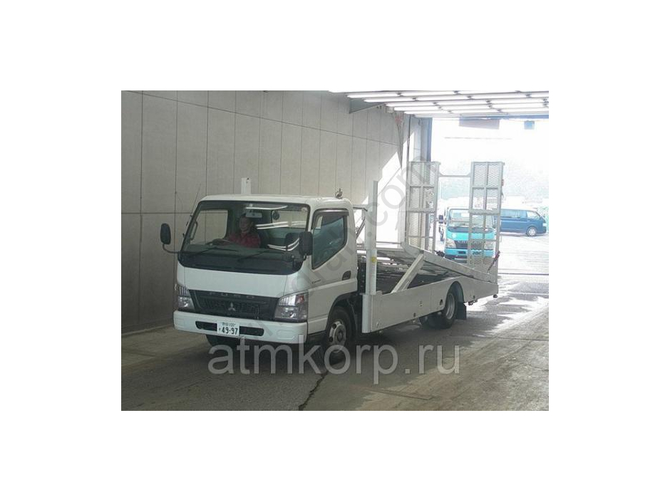 MITSUBISHI CANTER car transporter body FE83DY two-level year of manufacture 2008 load capacity 2.85 tons mileage 54 t.km - image 26 | Equipment