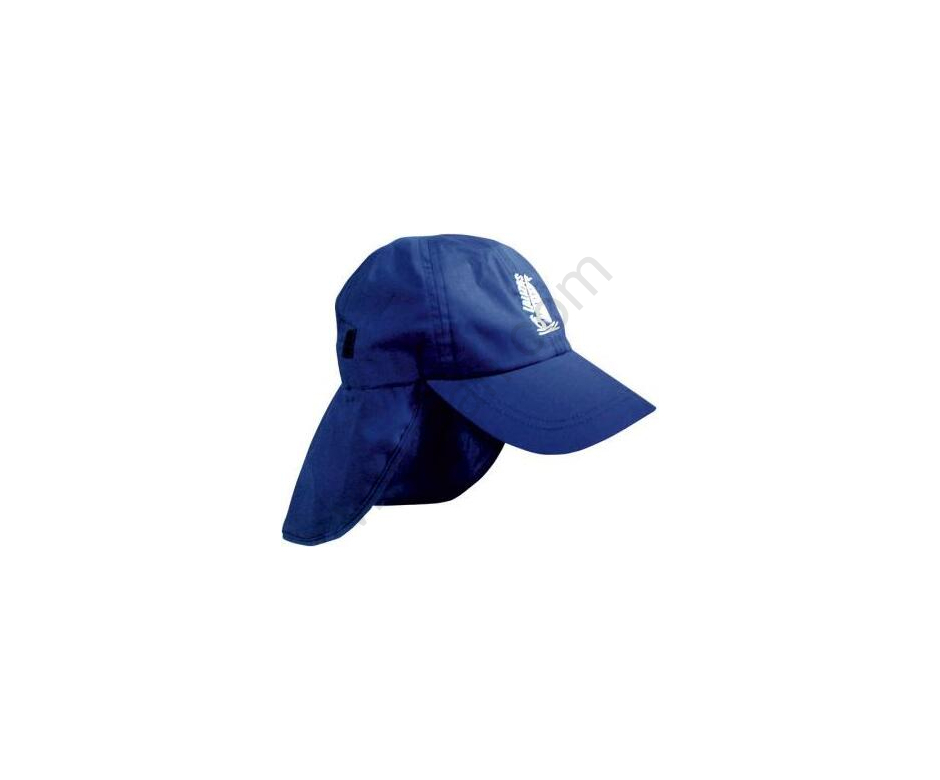 Бейсболка Lalizas 40557 взрослый размер синяя с защитной накидкой хлопковая - фото 219