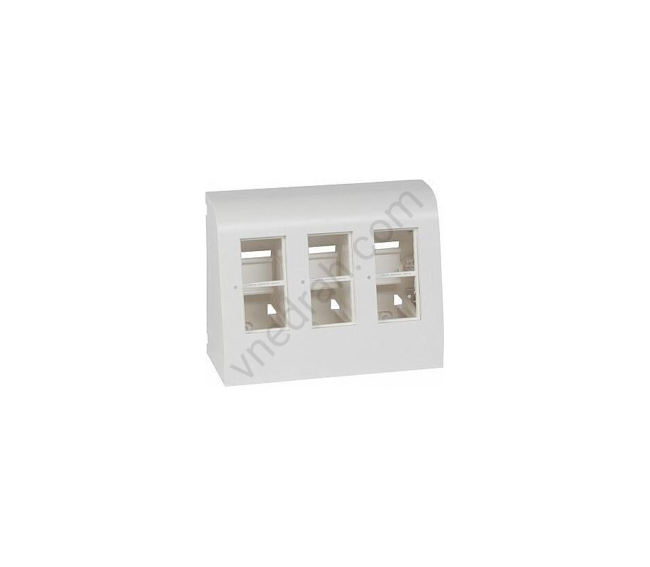 Bodenturm 3x4 Module, ausgestattet mit Mosaik-Verkabelungszubehör | Code. 031749 | Legrand - image 11 | Product