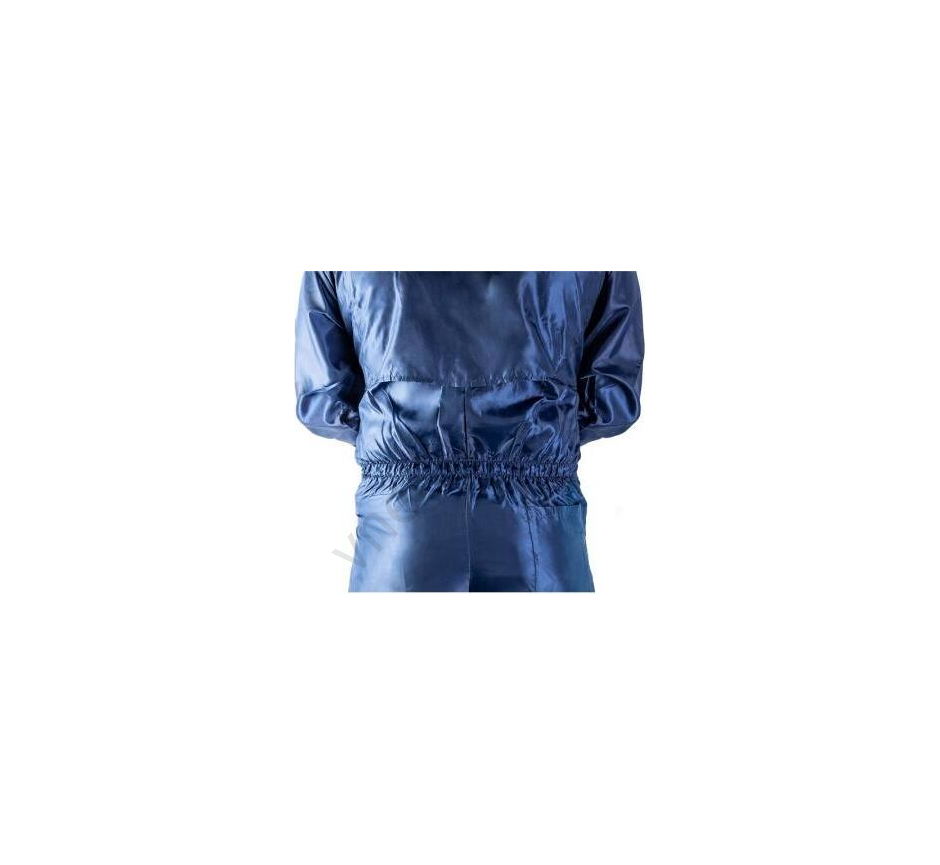 Комбинезон многоразовый защитный с капюшоном Jeta Safety JPC75b синий р. L - фото 47
