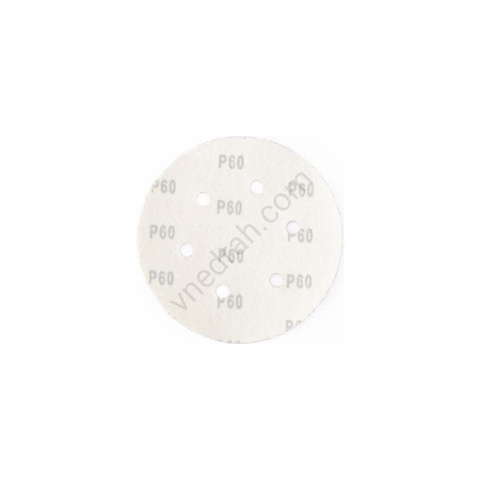 Abrasive wheel on a pile backing with Velcro, perforated, P 40, 150 mm, 5 pcs Matrix - image 22 | Product